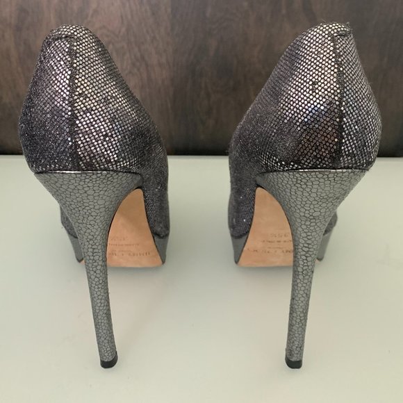 JIMMY CHOO Metalic Glitter Pumps - US 5.5/EU 35.5 - Picture 7 of 8